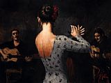 Flamenco Dancer Famous Paintings - tabladoflamencov